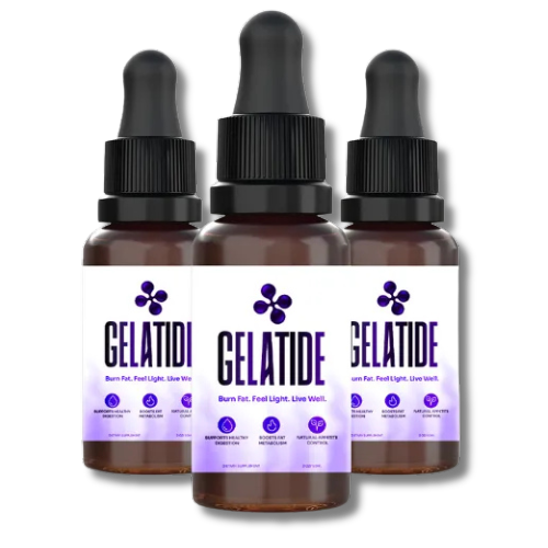 Gelatide™ Drops 3-bottle pack — 90-day supply best seller